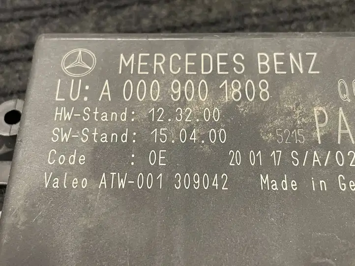 Mercedes-Benz C W205 (2014 - 2021) A0009001808 Блок управления парктрониками — фото 4