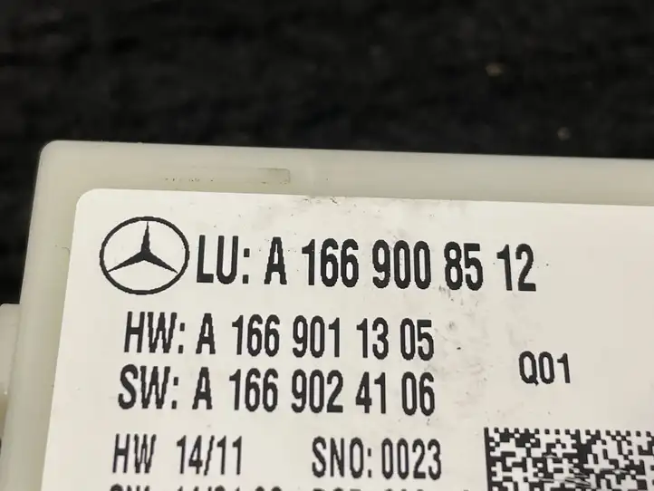 Mercedes-Benz GLE W166/C292 (2015 - 2019) A1669008512 Прочие блоки управления — фото 6