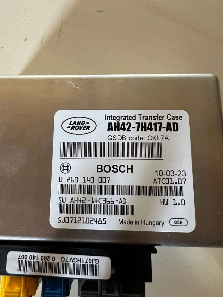Land Rover Discovery (2009 - 2013)  AH427H417AD Блок управления коробки передач