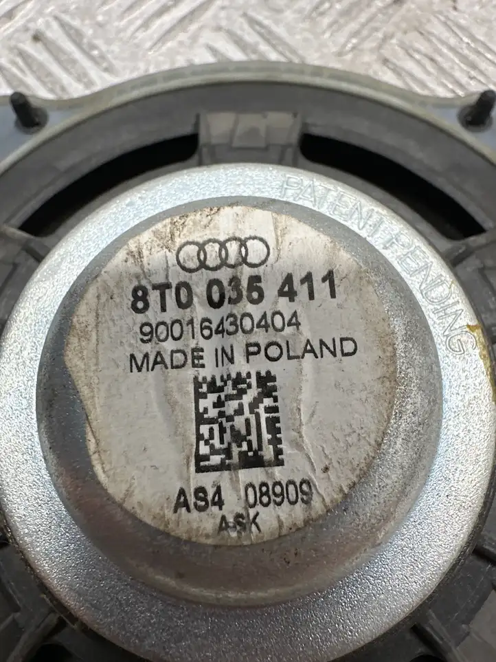 Audi A5 (2007 - 2011)  8T0035411 Громкоговоритель (громкоговорители) в задних дверях