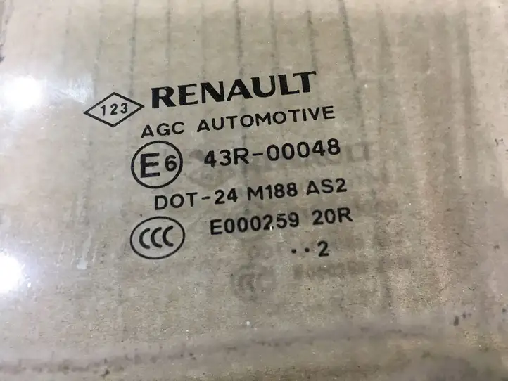 Renault Scenic III - Grand scenic III (2009 - 2016) 43R00048 Стекло задней двери — фото 3