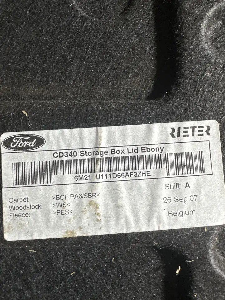 Ford Galaxy (2006 - 2010) Ковролин салона — фото 3