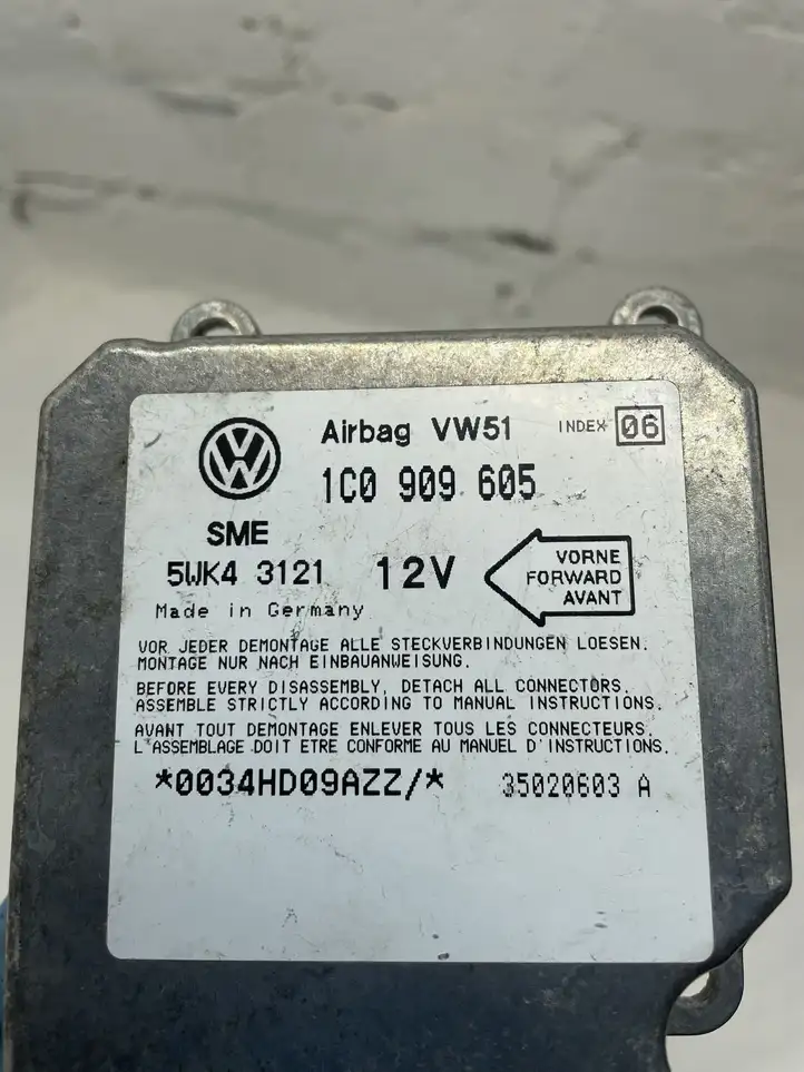 Ford Galaxy (2000 - 2006) 1C0909605 Блок управления SRS — фото 2