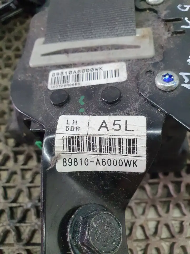 Kia Ceed (2015 - 2018) 89810A6000 Задний ремень безопасности — фото 6