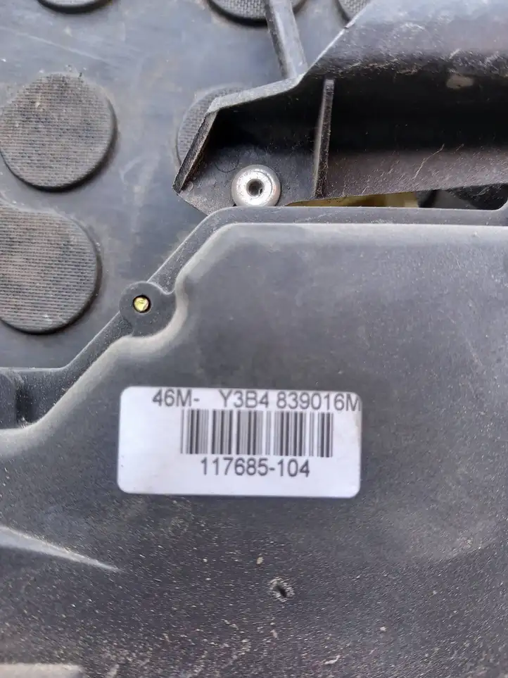 Skoda Superb B5 (3U) (2001 - 2008) Y3B4839016M Замок задней двери — фото 5
