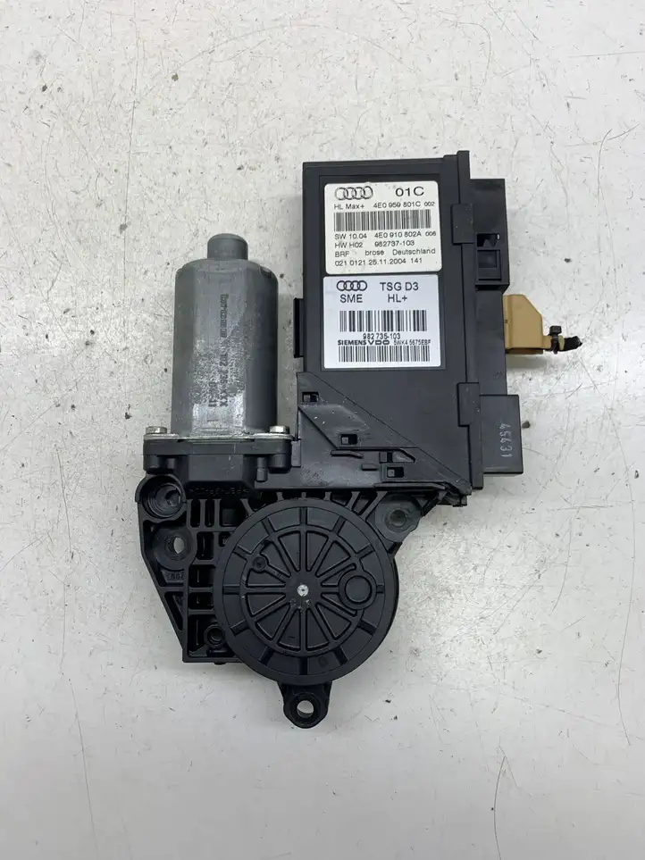 Audi A8 S8 D3 4E (2002 - 2005) 4E0959801C Стеклоподъемник задней двери — фото 1
