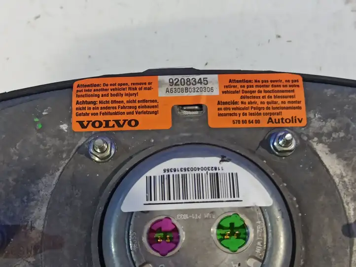 Volvo S60 (2000 - 2004) 32332161 Подушка безопасности руля — фото 6