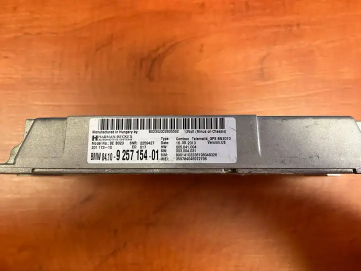 BMW 3 F30 F35 F31 (2012 - 2018) 9257154 Усилитель звука — фото 5