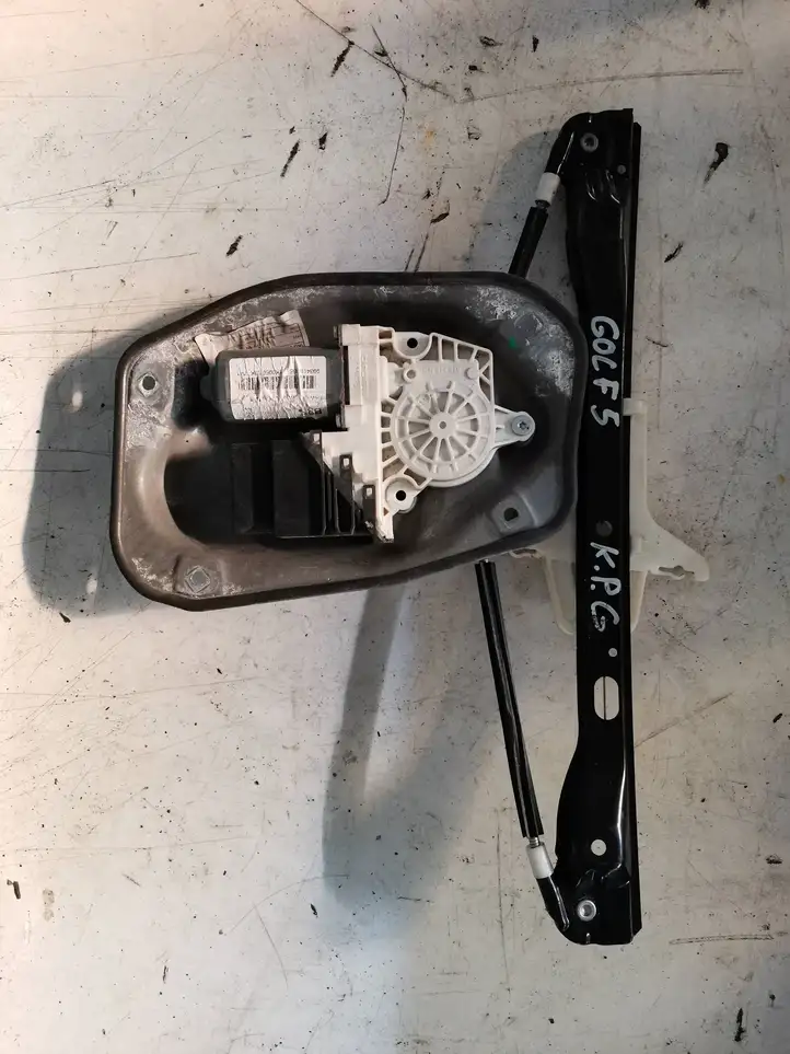 Volkswagen Golf V (2003 - 2009)  1K4839461A Передний комплект электрического механизма для подъема окна