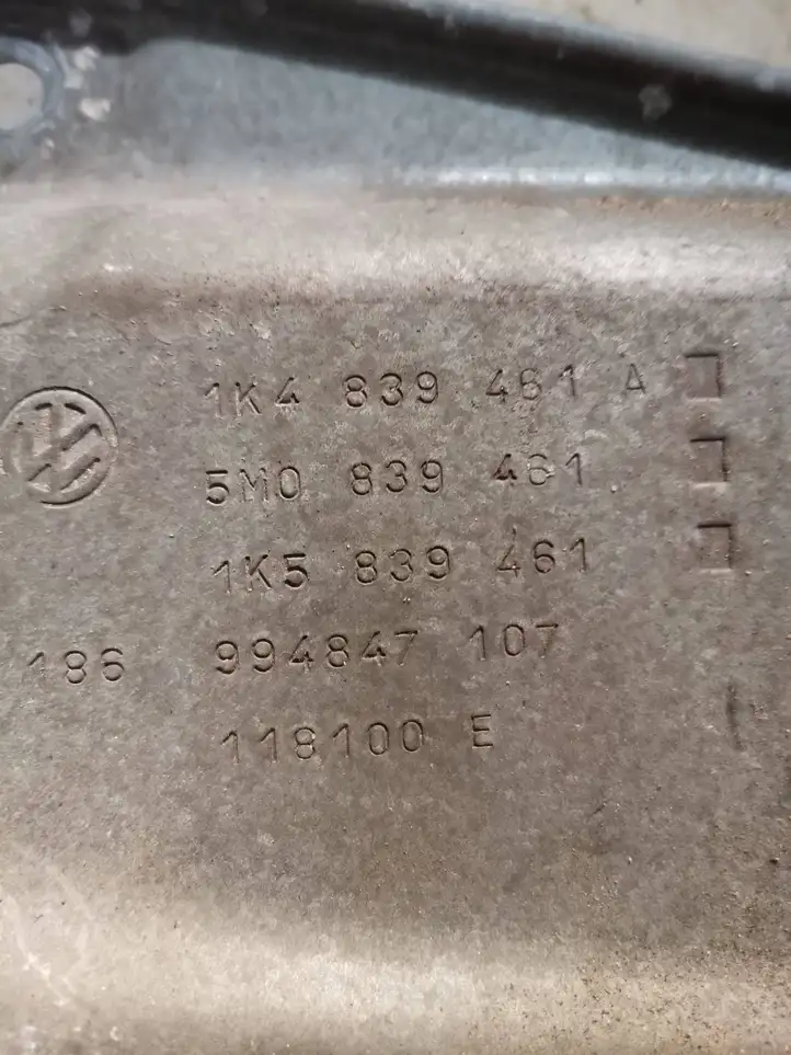 Volkswagen Golf V (2003 - 2009)  1K4839461A Передний комплект электрического механизма для подъема окна