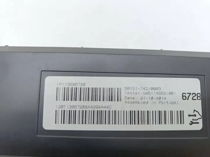 Opel Zafira C (2014 - 2016) 13586728 Модуль комфорта — фото 7