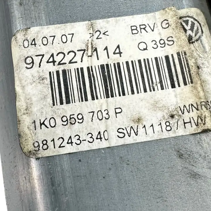 Volkswagen PASSAT B6 (2005 - 2010) 1K0959703P Стеклоподъемник задней двери — фото 5