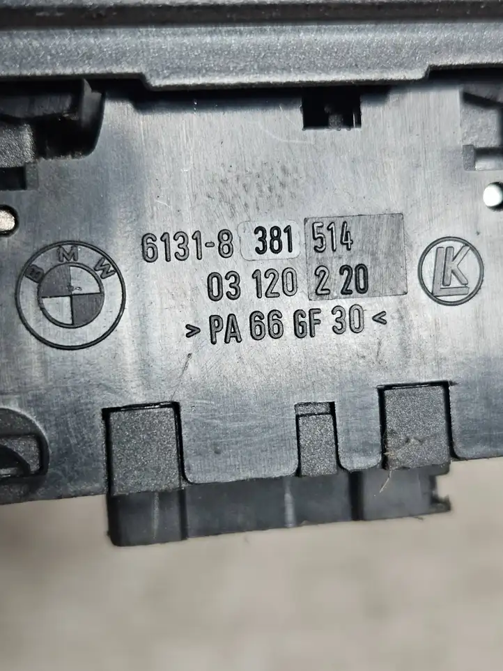 BMW 3 E46 (1998 - 2005) 61318381514 Кнопка стеклоподъемников — фото 3