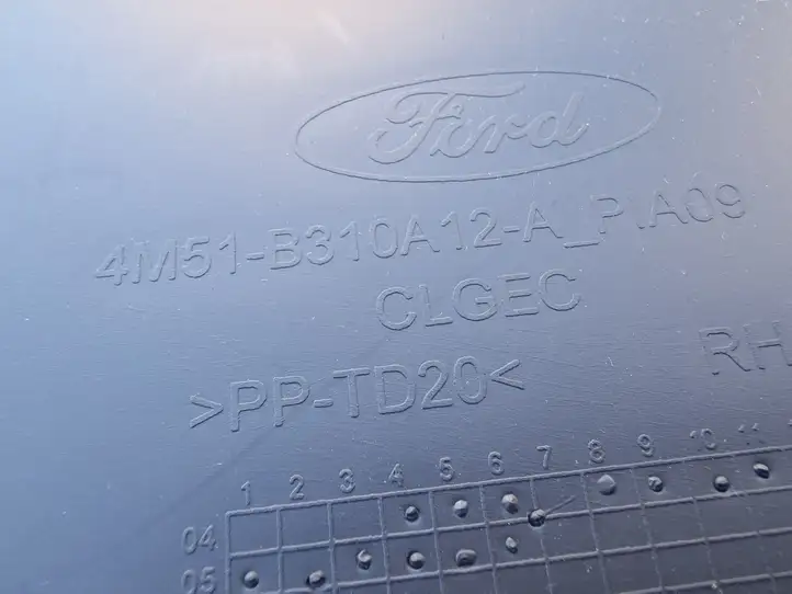 Ford Focus (2005 - 2008) 4M51B310A13A Комплект отделки дверей — фото 2