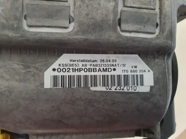 Volkswagen Touran I (2003 - 2010) 1T0880204A Подушка безопасности пассажира — фото 4