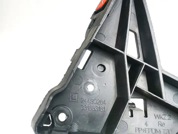 Opel Astra H (2004 - 2009) 24460284 Кронштейн переднего бампера — фото 4