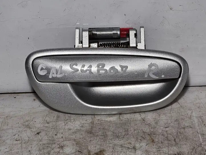 Subaru Legacy (2003 - 2009) Наружная ручка задней двери — фото 1