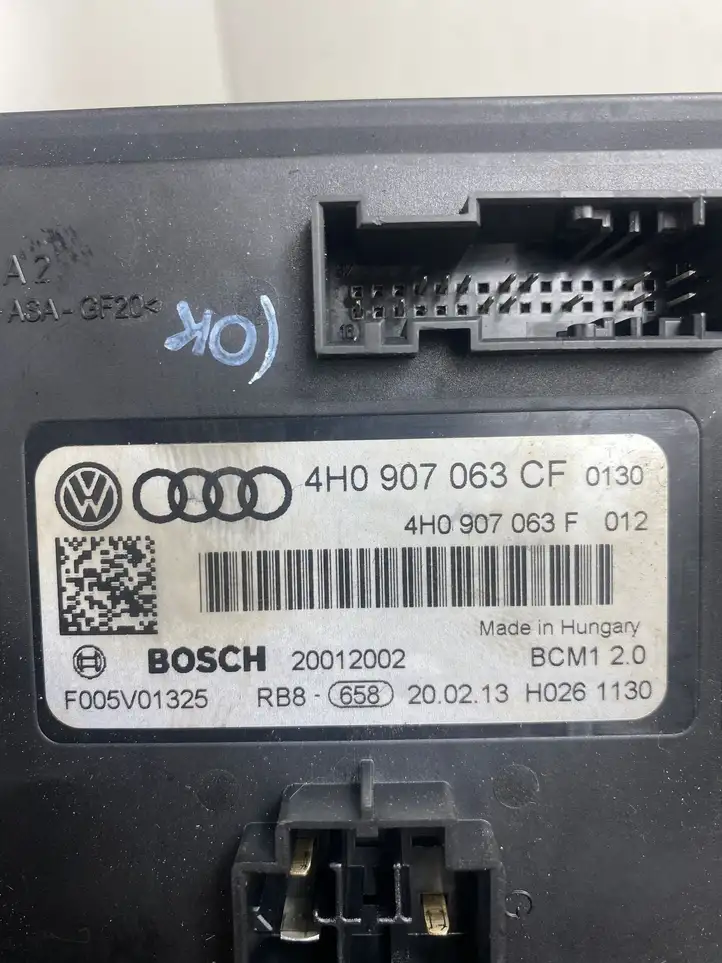Audi A6 C7 (2011 - 2014) 4H0907063CF Модуль комфорта — фото 5