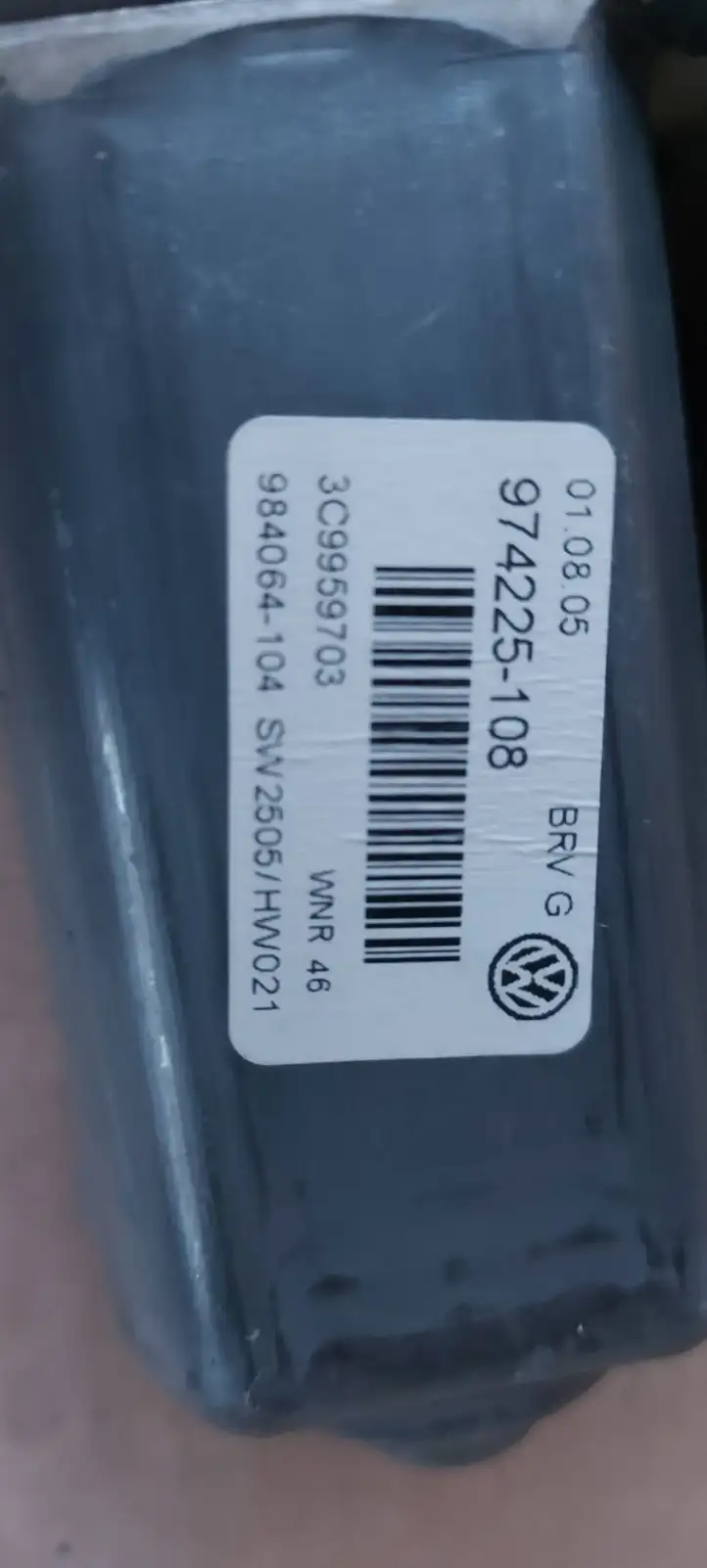 Volkswagen PASSAT B6 (2005 - 2010) 3C9959703 Стеклоподъемник задней двери — фото 3