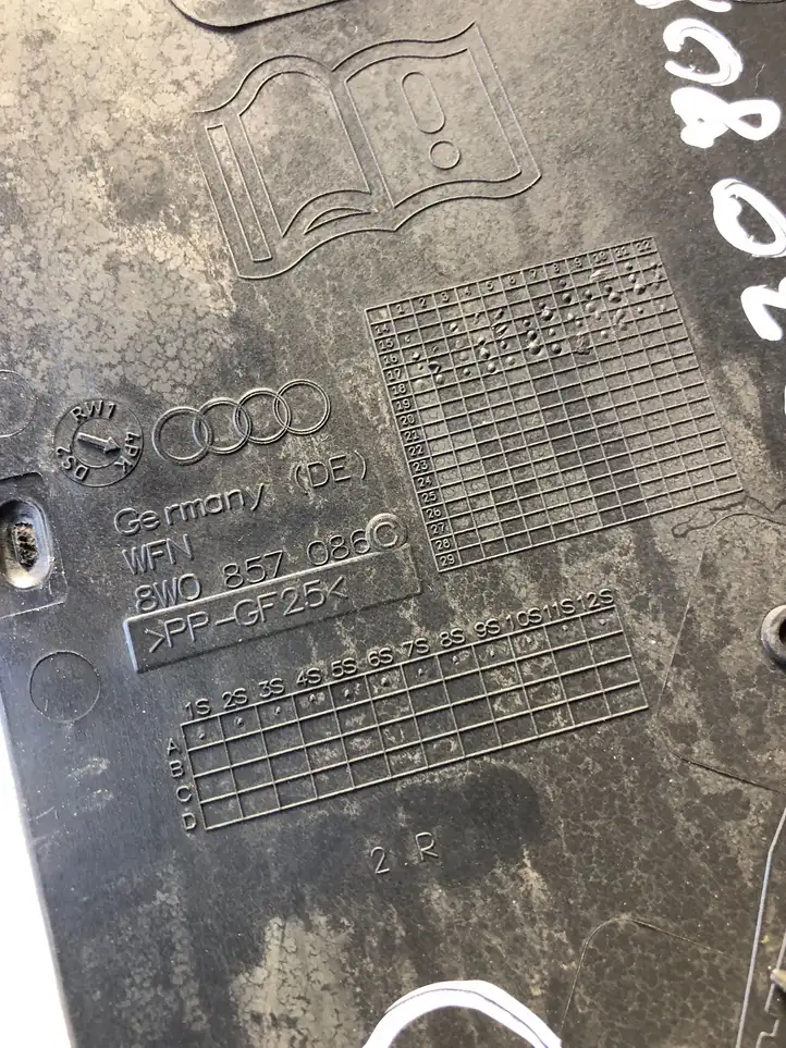 Audi A4 S4 B9 8W (2019 - ) 8w0857086 Боковая отделка панели приборов — фото 3