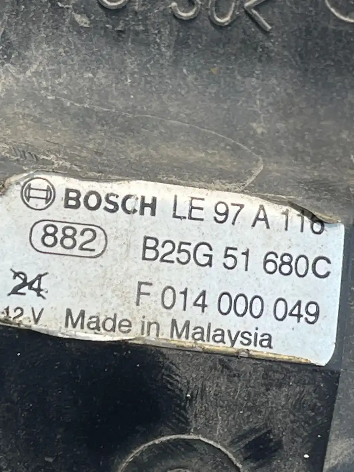 Mazda Premacy (1999 - 2005) B25G51680C Передняя противотуманная фара — фото 4