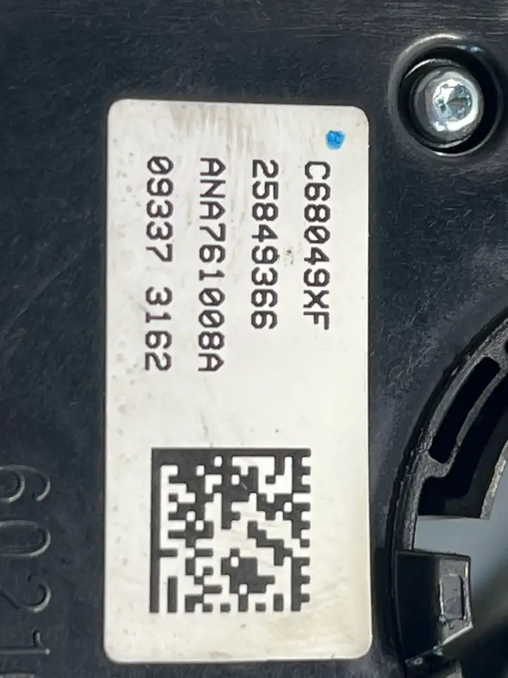 Opel Insignia A (2008 - 2017) 25849366 Контактное кольцо SRS — фото 3