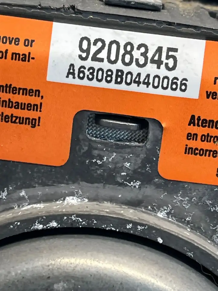 Volvo S60 (2000 - 2004) 9208345 Подушка безопасности руля — фото 3