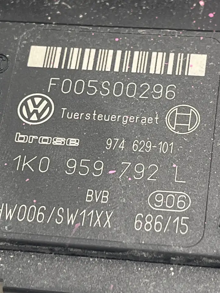 Volkswagen PASSAT B6 (2005 - 2010) 1K0959792L Электростеклоподъемник передний (комплект) — фото 3