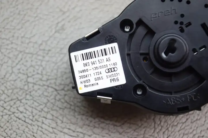 Audi A5 8T 8F (2007 - 2011) 8K0941531AS Включатель фонарей — фото 9