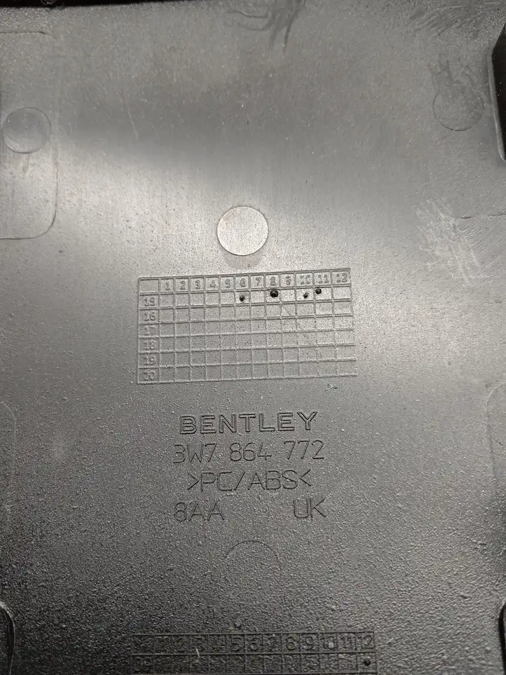 Bentley Continental (2003 - 2017) 3W78647728 Прочие детали салона — фото 4