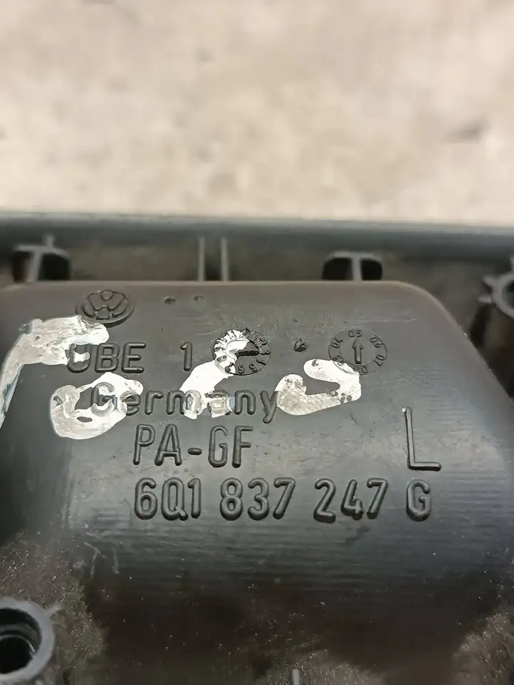 Volkswagen Polo (2001 - 2005) 6Q1837247G Внутренняя ручка двери — фото 3