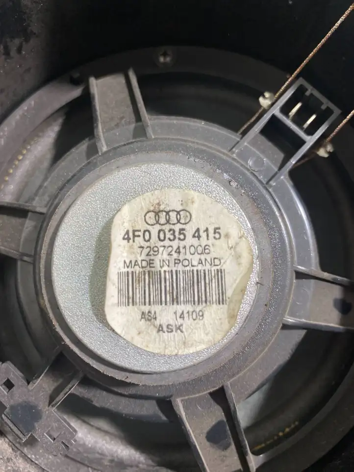 Audi A6 S6 C6 4F (2004 - 2008) 4F0035415 Динамики задних дверей — фото 5