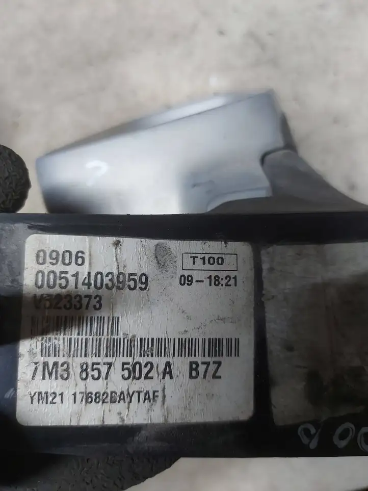 Volkswagen Sharan (2003 - 2010) 7M3857502A Боковое зеркало с электроприводом — фото 3