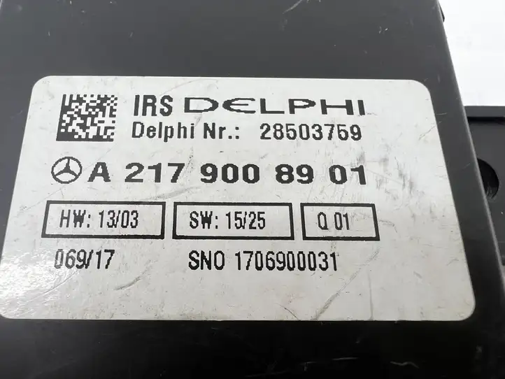 Mercedes-Benz C W205 (2014 - 2021)  A2179008901 Блок управления топливного насоса