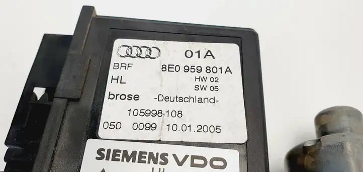Audi A4 S4 B7 8E 8H (2004 - 2009) 8E0959801A Стеклоподъемник задней двери — фото 5