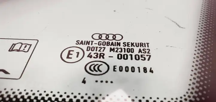 Audi A4 S4 B7 8E 8H (2004 - 2009) 8E5845300M Заднее боковое стекло — фото 2
