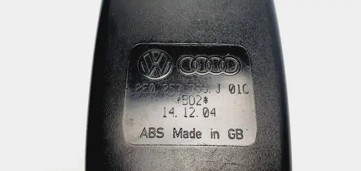 Audi A4 S4 B7 8E 8H (2004 - 2009) 8E0857755J Замок переднего ремня — фото 5