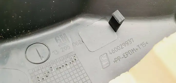 Opel Corsa D (2006 - 2010) 13205062 Обшивка рулевой колонки — фото 6