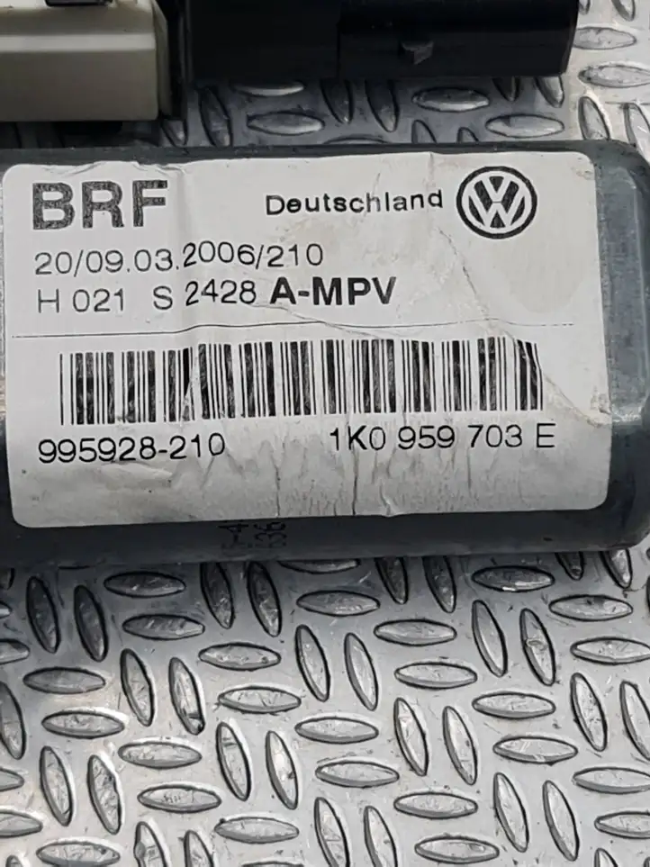 Volkswagen Touran I (2003 - 2010) 1K0959703E Стеклоподъемник задней двери — фото 6