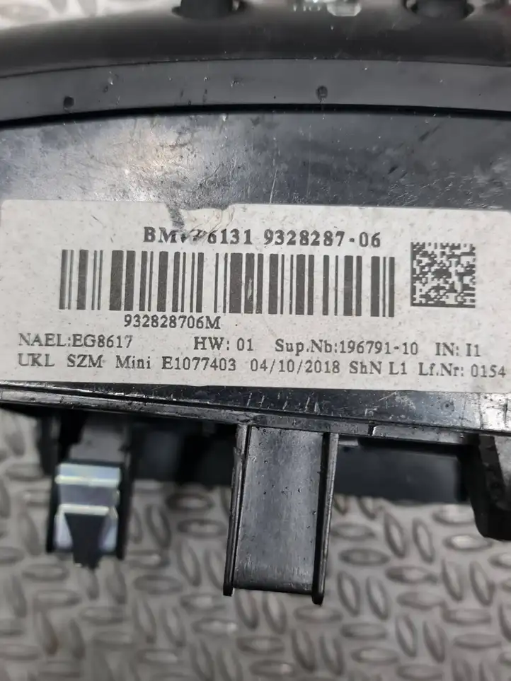 Mini One Cooper F56 F55 (2012 - 2022) 9328287 Блок кнопок на панели — фото 5