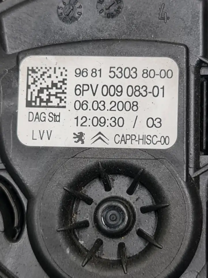Peugeot 308 (2007 - 2013) 9681530380 Педаль акселератора — фото 5