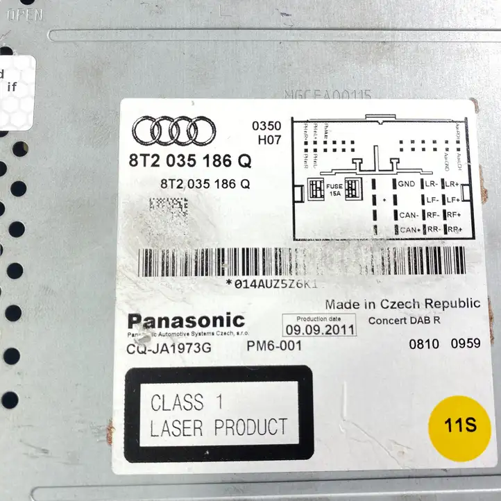 Audi A4 S4 B8 8K (2007 - 2011) 8T2035186Q Магнитола / мультимедийная система — фото 9