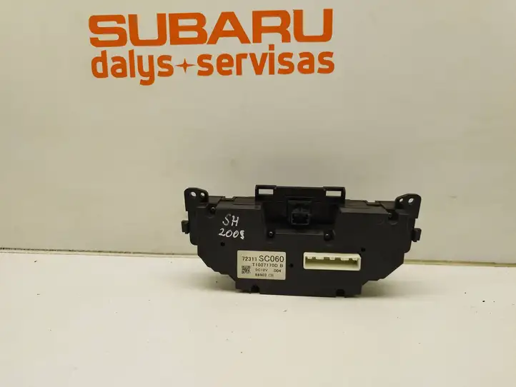 Subaru Forester SH (2008 - 2013) 72311SC060 Блок управления климат-контролем — фото 2