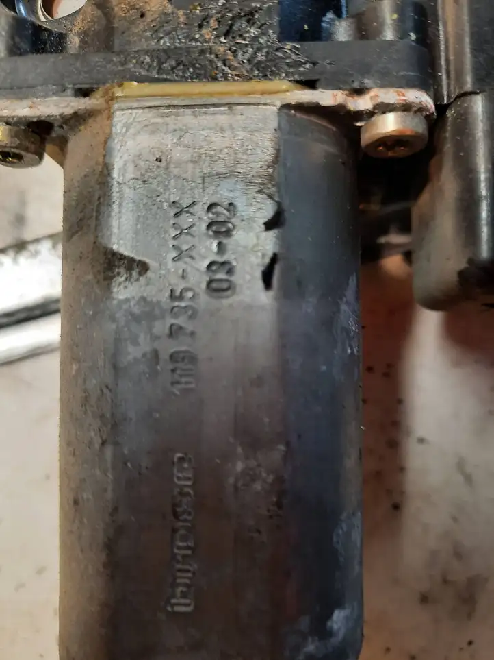 Opel Zafira (2003 - 2006)  119735XXX Передний комплект электрического механизма для подъема окна