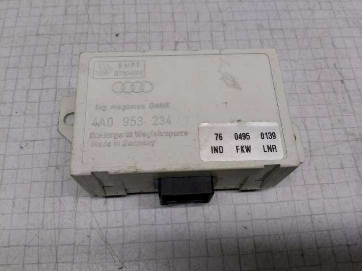 4A0953234 Audi A6 S6 C4 4A Imobilaizerio valdymo blokas