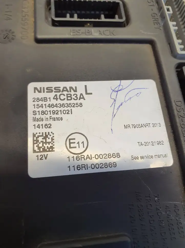 Nissan Qashqai (2013 - 2017) S180192102 Модуль комфорта — фото 6