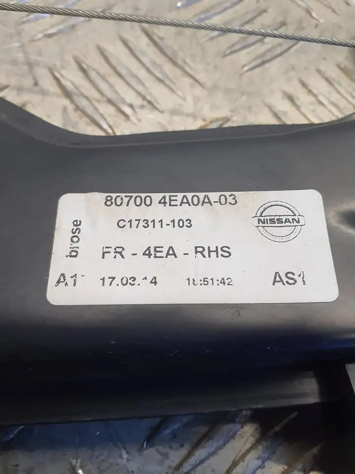 Nissan Qashqai (2013 - 2017) 807004EA0A03 Электростеклоподъемник передний (комплект) — фото 9