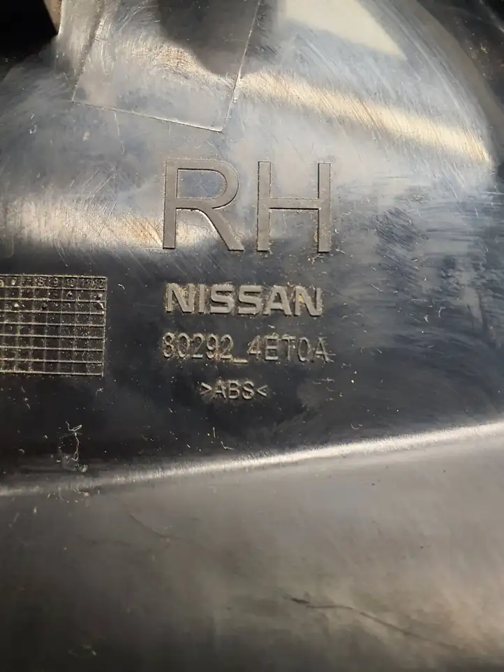 Nissan Qashqai (2013 - 2017) 802924ET0A Пластиковая отделка зеркала — фото 4