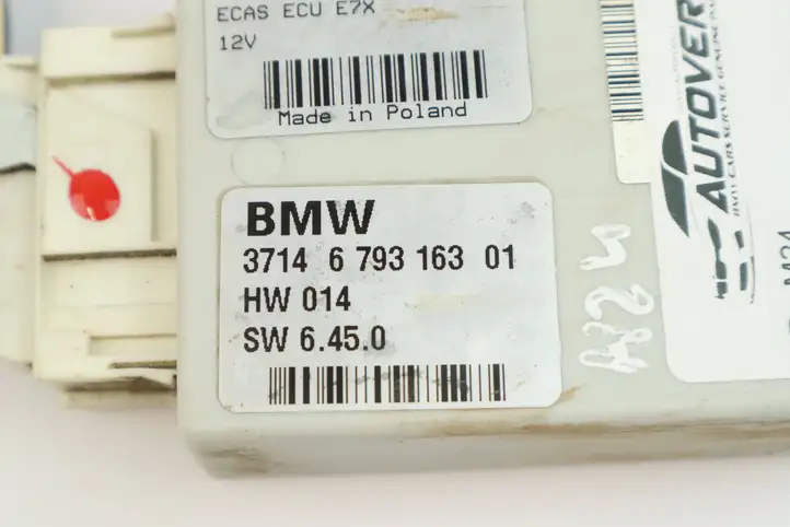 BMW X5 E70 (2006 - 2013) 6793163 Блок управления пневмоподвеской — фото 3