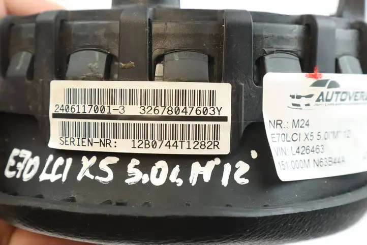 BMW X5 E70 (2006 - 2013) 6884666 Подушка безопасности руля — фото 2